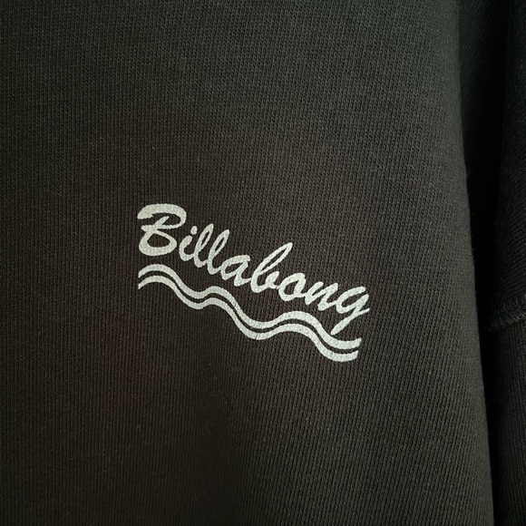 Billabong black and white hoodie - Picture 2 of 6